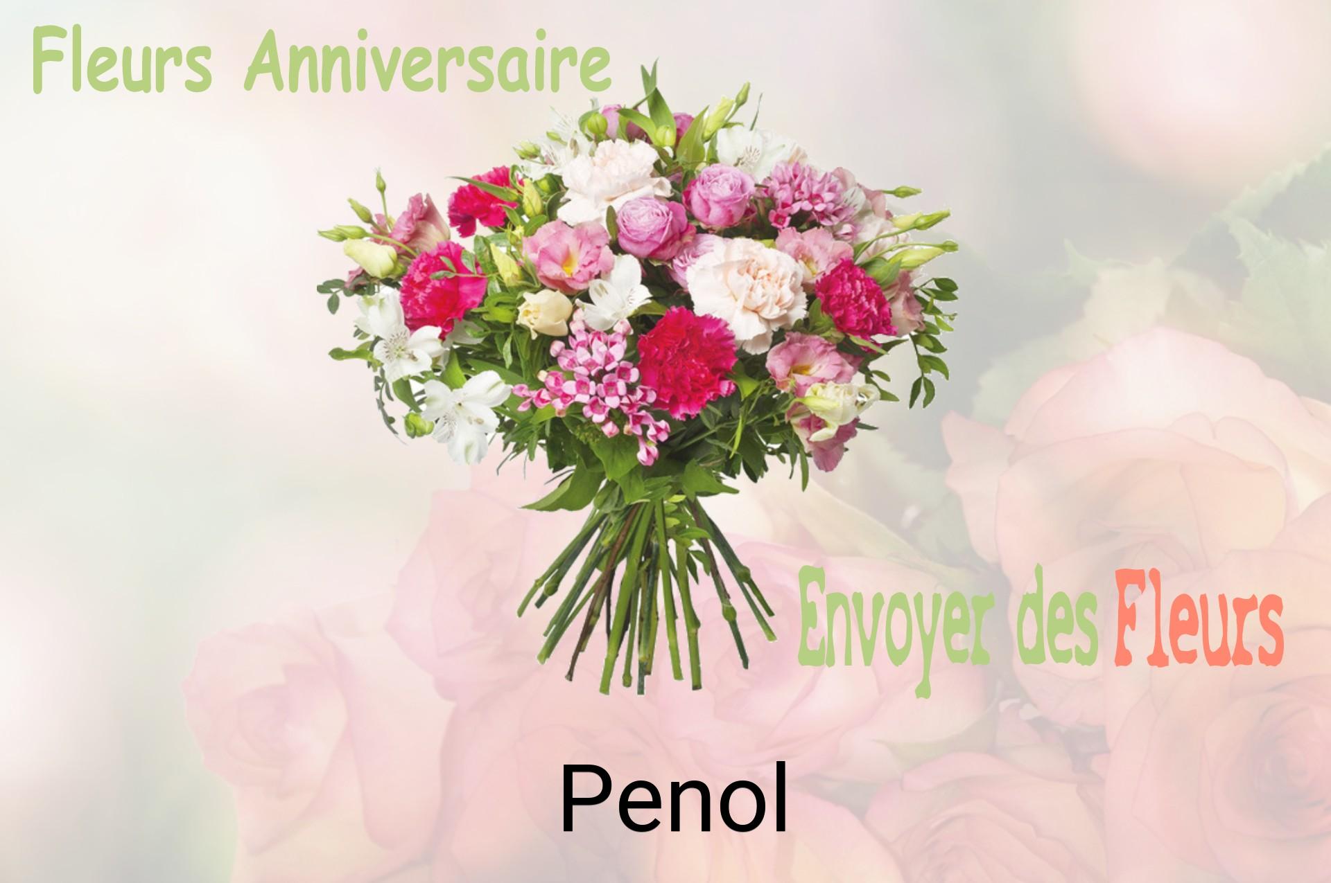 Bouquet de fleurs d’anniversaire livré à Penol
